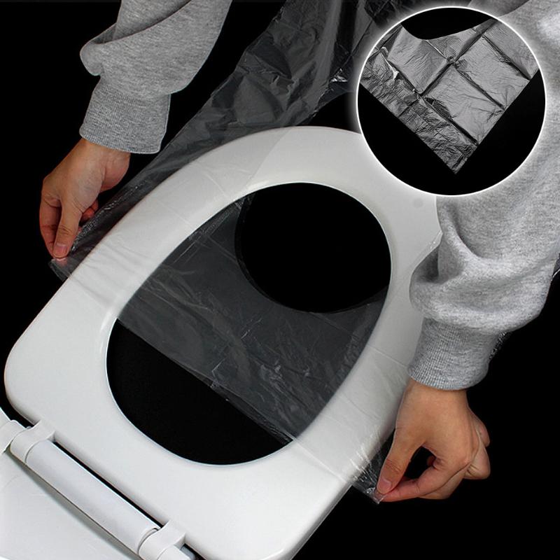 Buy 6Pcs Disposable Toilet Seat Cover Waterproof Antimicrobial Paper