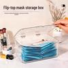 Transparent Large Capacity Dustproof Storage Box for Lipstick & Skincare