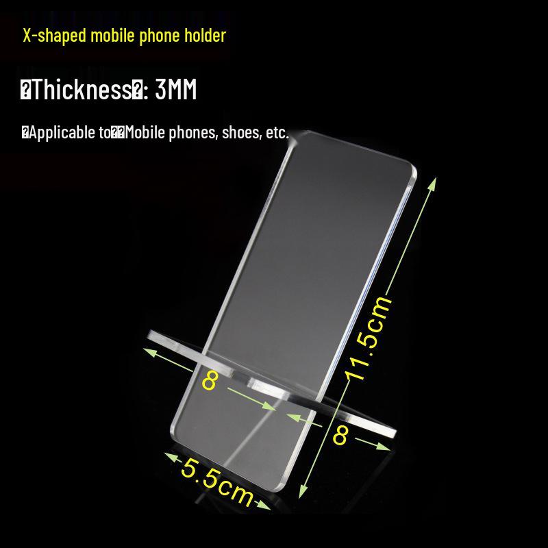 Acrylic Phone & Tablet Stand for Live Streaming and Hands-Free Use