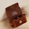 Cross-Border Leather Earring & Ring Storage Pouch - Bridesmaid Gift Mini Jewelry Box