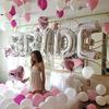 32Inch Bride To Be Balloon Wedding Decorations Rose Gold Silver Bride Letters Foil Ballon Bridal Shower Bachelor Party Supplies
