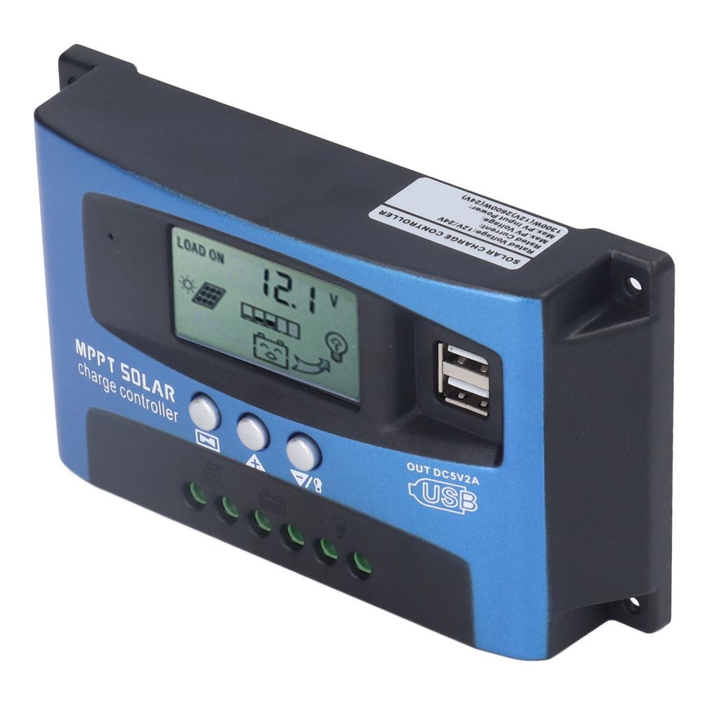 12V 24V Solarladeregler MPPT Photovoltaik-Panel-Ladegerät LED Intelligente Straßenbeleuchtung