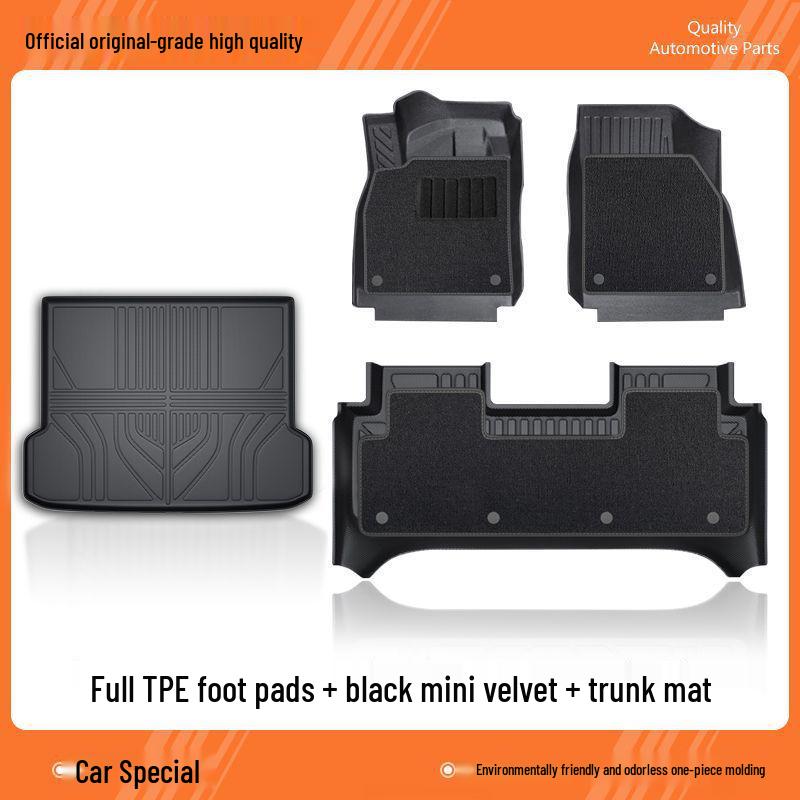 Honda CR-V TPE Floor Mats - Custom Fit for 26 Models with Thickened Carpet