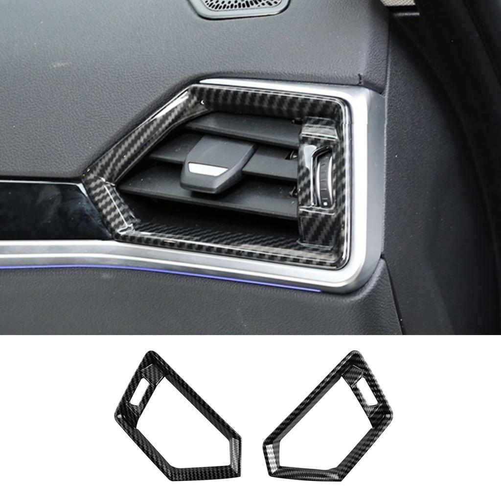 For BMW 3 Series G20 G28 - Carbon Fiber Side Air Conditioning Vent Outlet Cover Trim Sticker