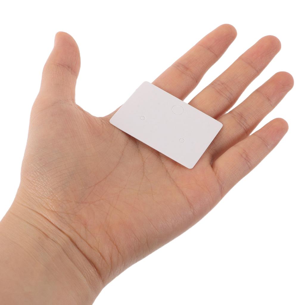 500Pcs Earring Packaging Supplies Professional Jewelry Display Cards with Holes for Studs Dangles Hoops Easy Carry Storage