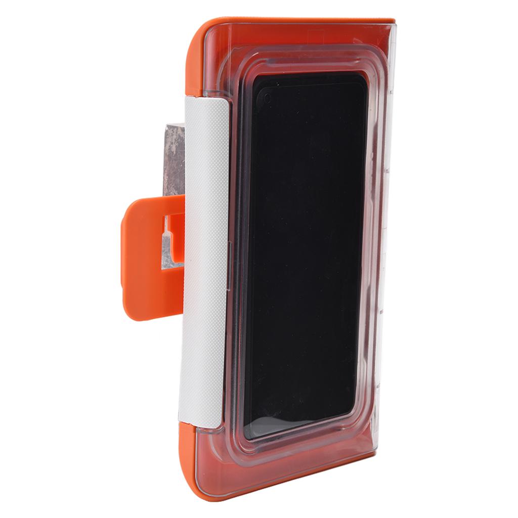 Shower Phone Holder Waterproof Bathroom Phone Box 360 Degree Rotation Wall Mounted Phone Case