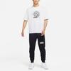 Jordan T Shirts Men's White Crew Neck Moderate Straight Fit DO4089-100