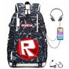 Hot Selling Game-Themed Outdoor Travel Bag Large Capacity with USB Hiking Backpack