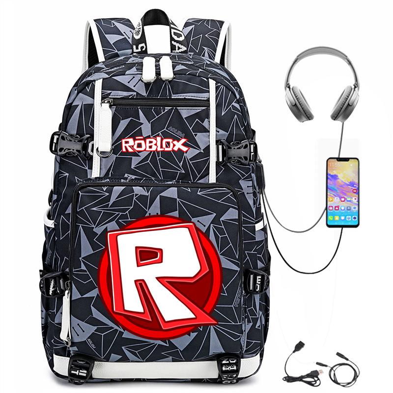 Hot Selling Game-Themed Outdoor Travel Bag Large Capacity with USB Hiking Backpack