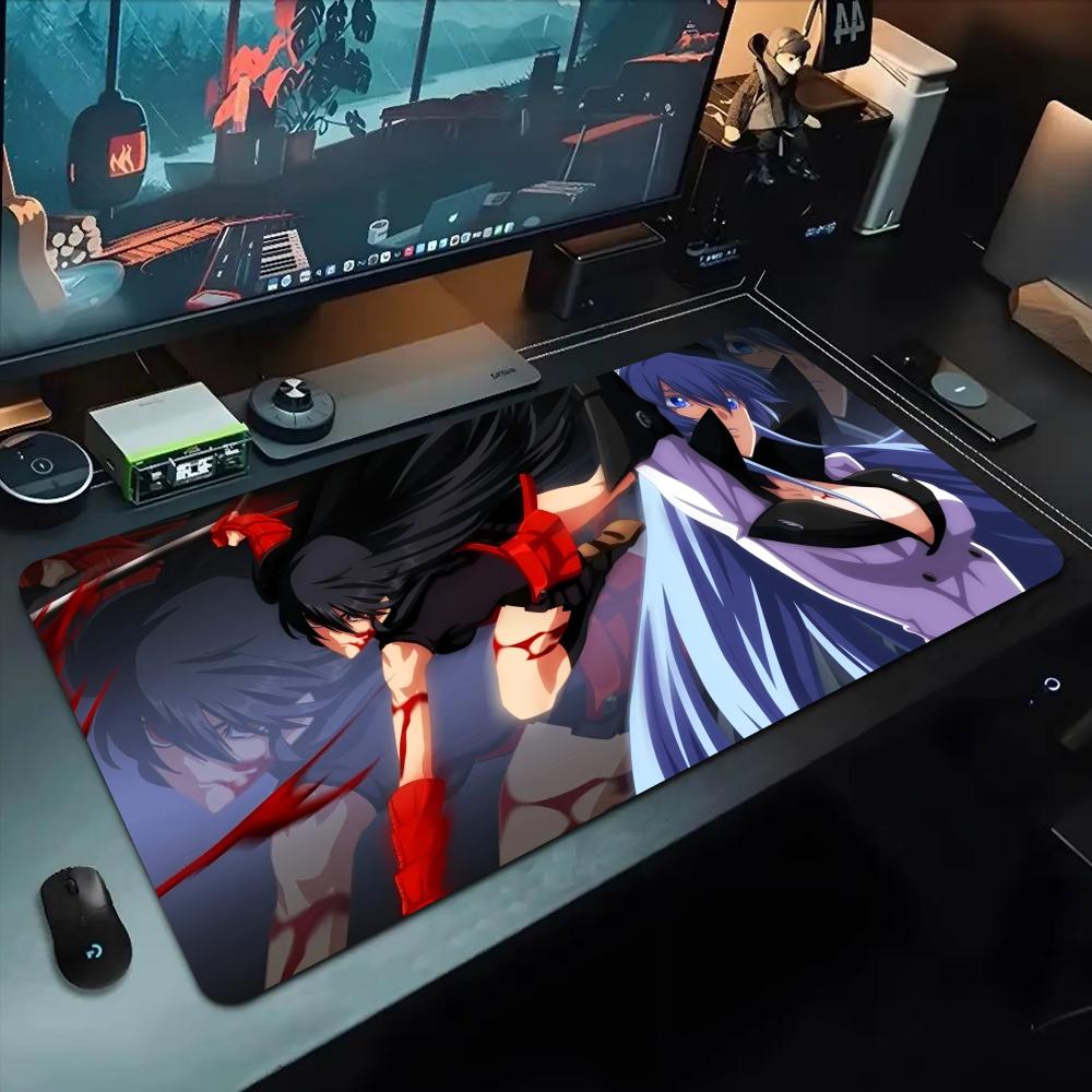 Tappetino Mouse Esdeath 500X1000 mm Tappetino Mouse da Gioco Grande Gamer XL Gomma Otaku Tappetino Tastiera Tappetino da Scrivania per Laptop