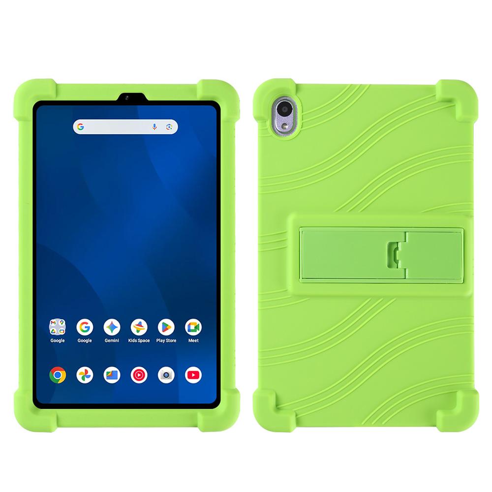 For ONN 7 inch Tablet 2026 Model Case, Soft Silicone Shockproof Protective Cover with Adjustable Stand