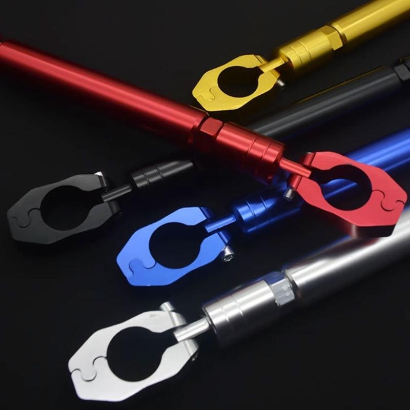 Adjustable Motorbike Handlebar Adjustable Crossbar Balance Bar Handle Grip Aluminum Alloy for Enhanced Stability Control