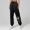 Ladies' Printed Unisex Casual Pocket Drawstring  Pants