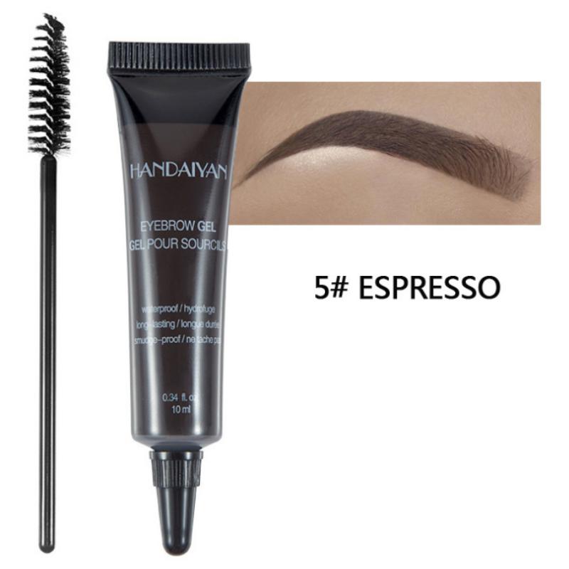 6 Colors Eyebrow Cosmetics Toothpaste  Waterproof  Eyebrow Tattoo Natural Long Lasting Makeup Paint  Eyebrow Cream