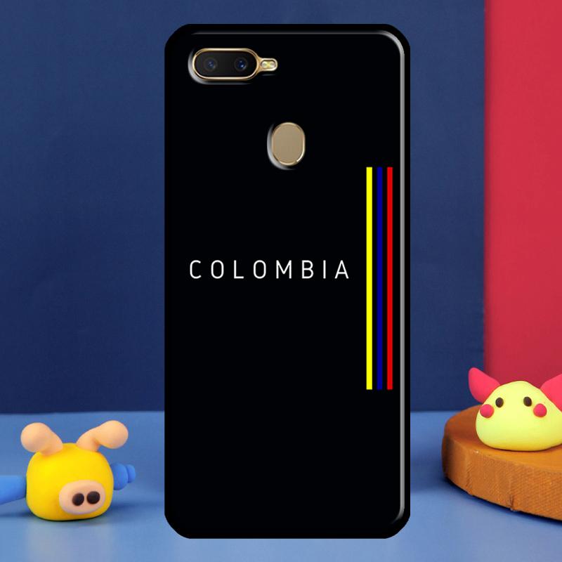 Colombia Flag Case For Oppo A96 A76 A16 A74 A94 A54 S A57 A77 A58 A78 A98 A5 A9 A91 A15 A17 A52 A72 Cover