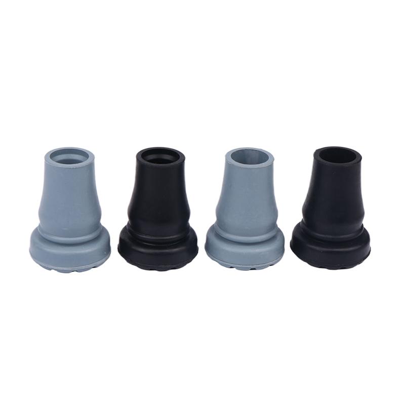 16/19Mm Crutch Ferrules End Safety Soft Replacement Rubber Tip Cane Walking Stick Crutches Mobility Aid