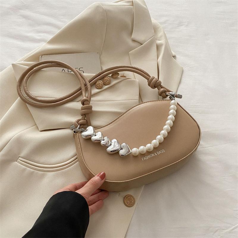 Trendy Fashion Design Single Shoulder Crossbody Bag Simple Stylish 2024 Spring Large Capacity Crossbody Bag