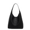 Retro Woven Bag New Trendy Versatile Tote Bag Casual Large Capacity Underarm Bun Mother Shoulder Bag