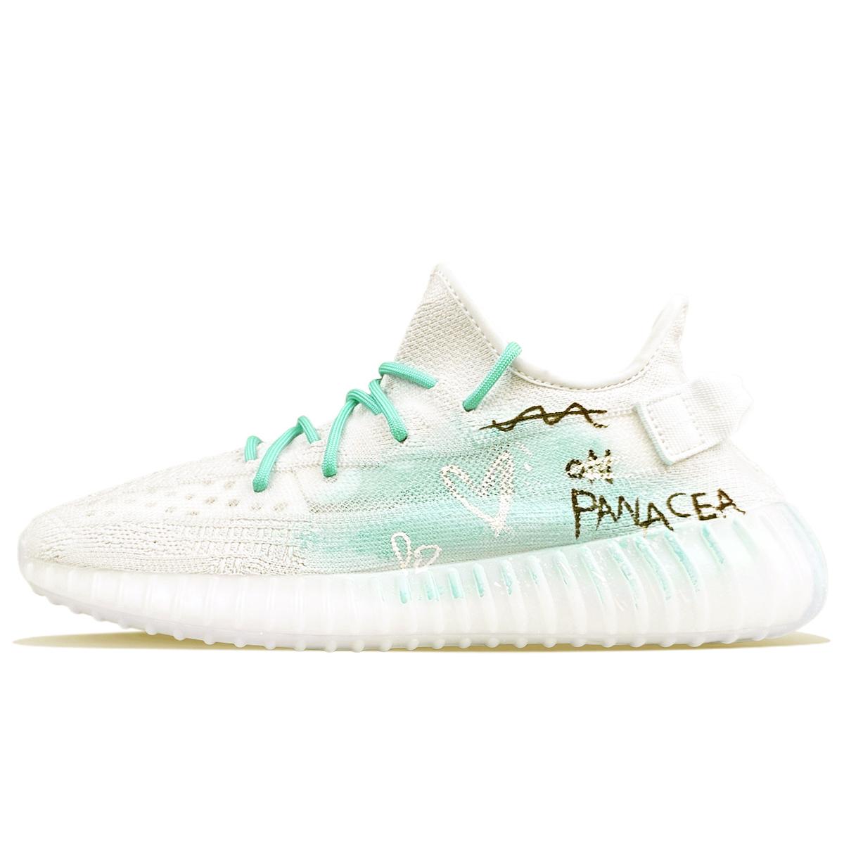 

Adidas Originals Yeezy Boost 350 V2 Abrasion Resistant Abrasion Resistant Low top Casual Shoes Unisex White HQ6316(Team401-) 36⅔