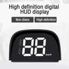 New GPS Head Up Display For All Car Digital Speedometer HUD Plug and Play Big Font Auto Electronics Accessories Speed Display