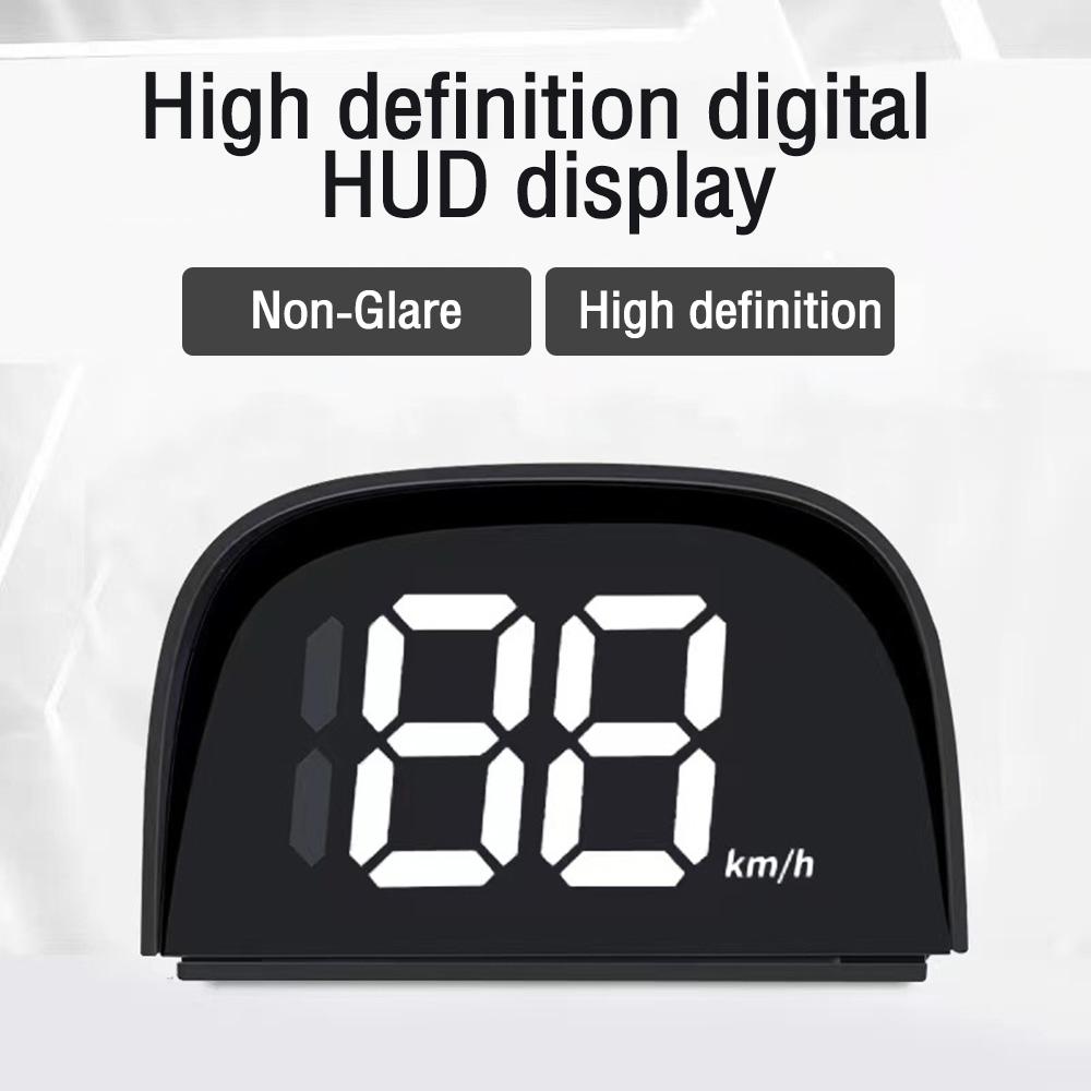 New GPS Head Up Display For All Car Digital Speedometer HUD Plug and Play Big Font Auto Electronics Accessories Speed Display