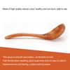 Natural Wooden Ladle Long Handle Spoon Kitchen Cooking Tool Utensils (#01)