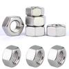 170pcs M3-0.5 Hex Nuts 304 Stainless Steel High Strength Anti-Rust Nut Kit for Machinery, Electronics, Furniture