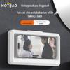 Waterproof & Fog-Proof Wall-Mounted Phone Holder: 360° Rotating, Punch-Free, Perfect for Bathrooms and Kitchens
