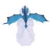 3D Print Dragon Lamp Creative Fire Breathing Decorative Dragon Night Light Tabletop Ornament for Home Bedroom Decor Blue