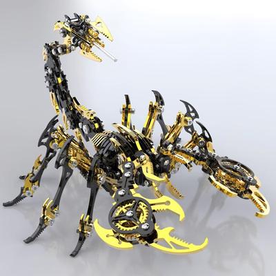 Neues DIY Skorpion Dämon Spielzeug Metall Bausatz Modell Puzzle 3D Stereoskopisch Kreativ Handgemacht Mobil Geburtstagsgeschenk Handgemachtes Styling