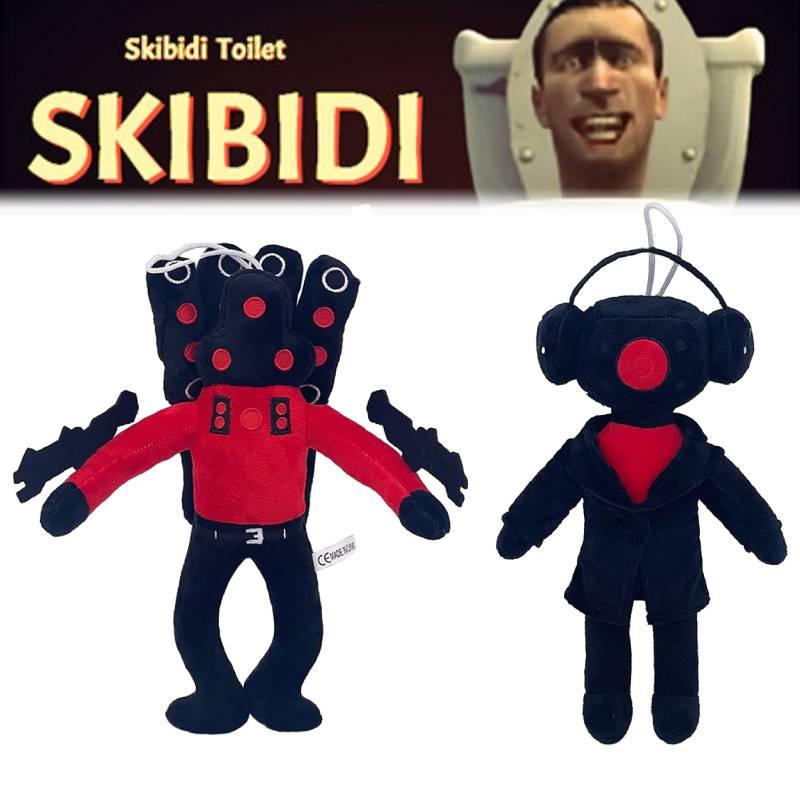 Skibidi Toilet Plush Funny Cute Plush Toy For All Ages Short Hair Fur