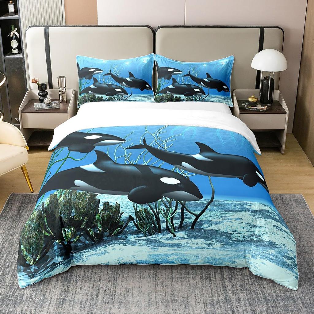Rock Music Electric Guitar Three-piece Quilt Cover 3D Digital Printing Bedding Set Bed Cover