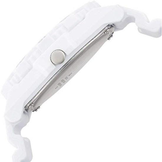 Citizen QQ Wristwatch Analog Waterproof Urethane Belt VR78-001 Mens White