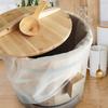 2Pcs Large Capacity Reusable Steamer Liners Nylon Mesh Rice Cooking Bags Steaming Pads for Glutinous Rice Even Heat Distribution