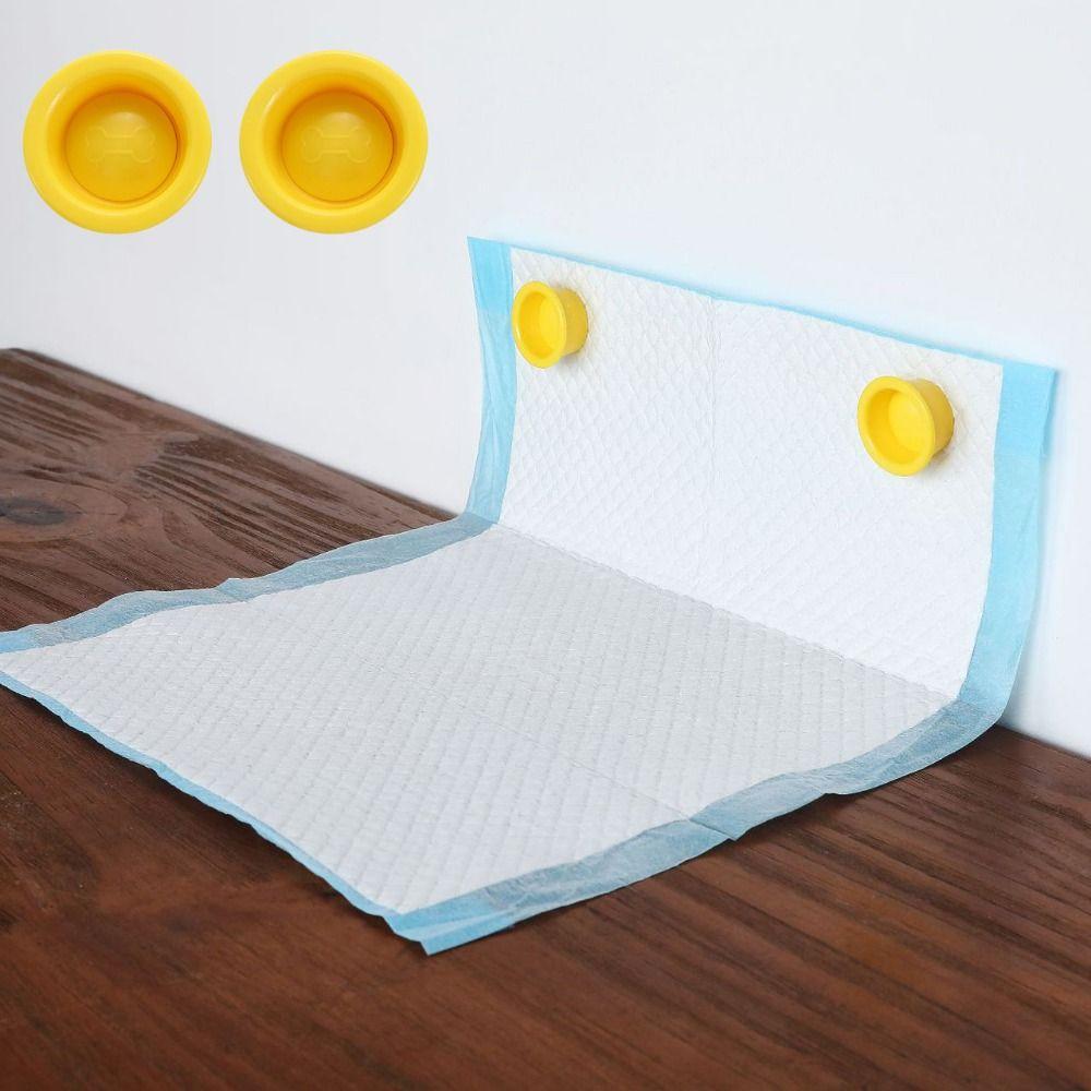 Round/Dog Paw Shape Dog Pee Pad Holder Dog Urinary Cushion Fixator  For Pet Urination Training