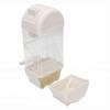 Automatic Bird Feeder Spill Proof 800ml Plastic Hanging Bird Cage Feeder for Parrot Parakeets Lovebirds