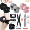 1/2Pcs Patella Protector Patella Knee Brace Adjustable Soft Patella Protect Band Damping Comfortable Sports Knee Brace