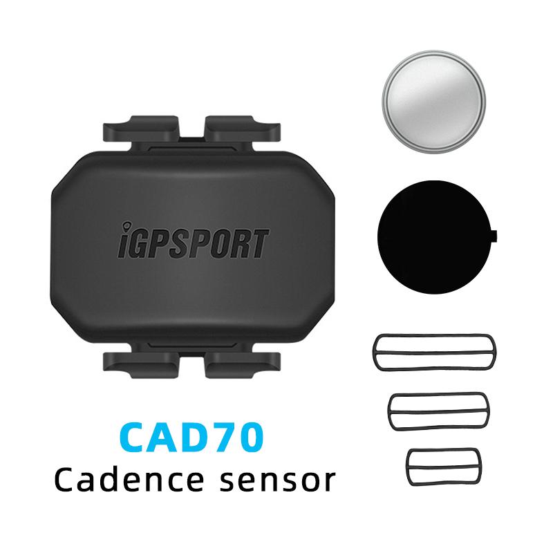 

iGPSPORT SPD70 CAD70 Speed Cadence Sensor Bike Computers Compatible with Multiple Devices Sports Watches Cycling App CAD70
