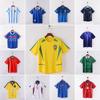 Retro-Trikots Weltmeisterschaft Gedenkausgabe Mexiko Spanien Deutschland Argentinien Niederlande Gastgeber Gast Fußball-Uniformen