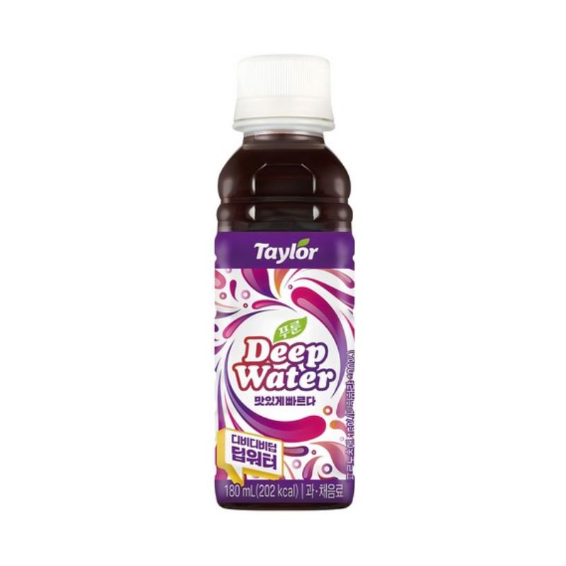 Taylor Succo Acqua Profonda 180ml (Prugna / Kombucha / Prugna / Pompelmo / Limone) Prune 180ml x 1 black
