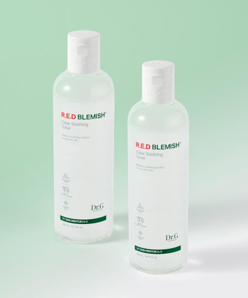 

Dr.g Red Blemish Clear Soothing Toner 300ml 2 Pcs FREE