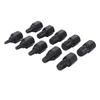 10Pcs Damaged Screw Extractor Set Cr V Steel 18in to 1332in Hex Bolt Extractor for