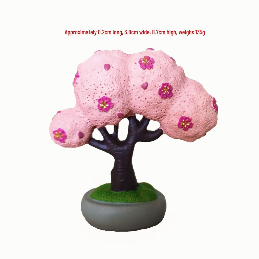 Cherry Blossom Tree Ornament - Handmade Resin Craft Gift