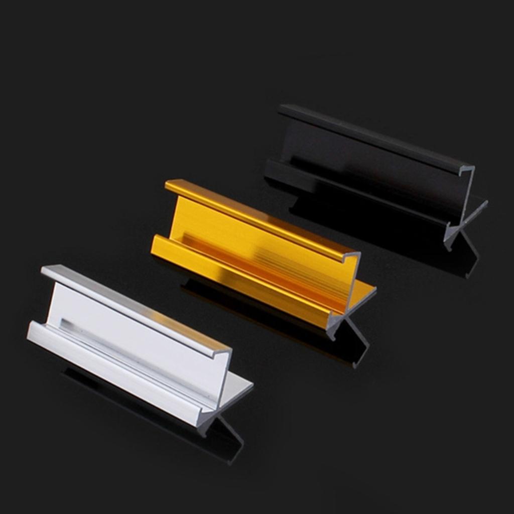 16Set Price Tags Adjustable Counter Stand Label Metal Sale Price Display Stand for Jewelry Store Supermarket Bakery