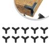 Antik-Bronze-Finish Antike Beschläge Eckenschoner Möbelsicherheit