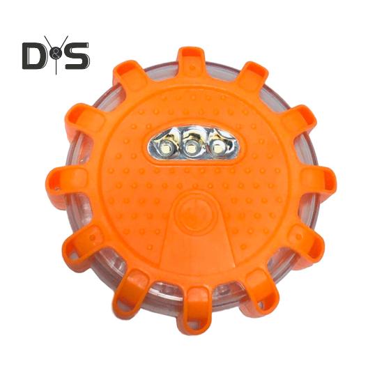 2 Stück Auto-Warnleuchten mit 9 Blinkmodi, superhell, hohe Lumen, wasserdicht, batteriebetrieben, LED-Warnleuchten mit Magnet