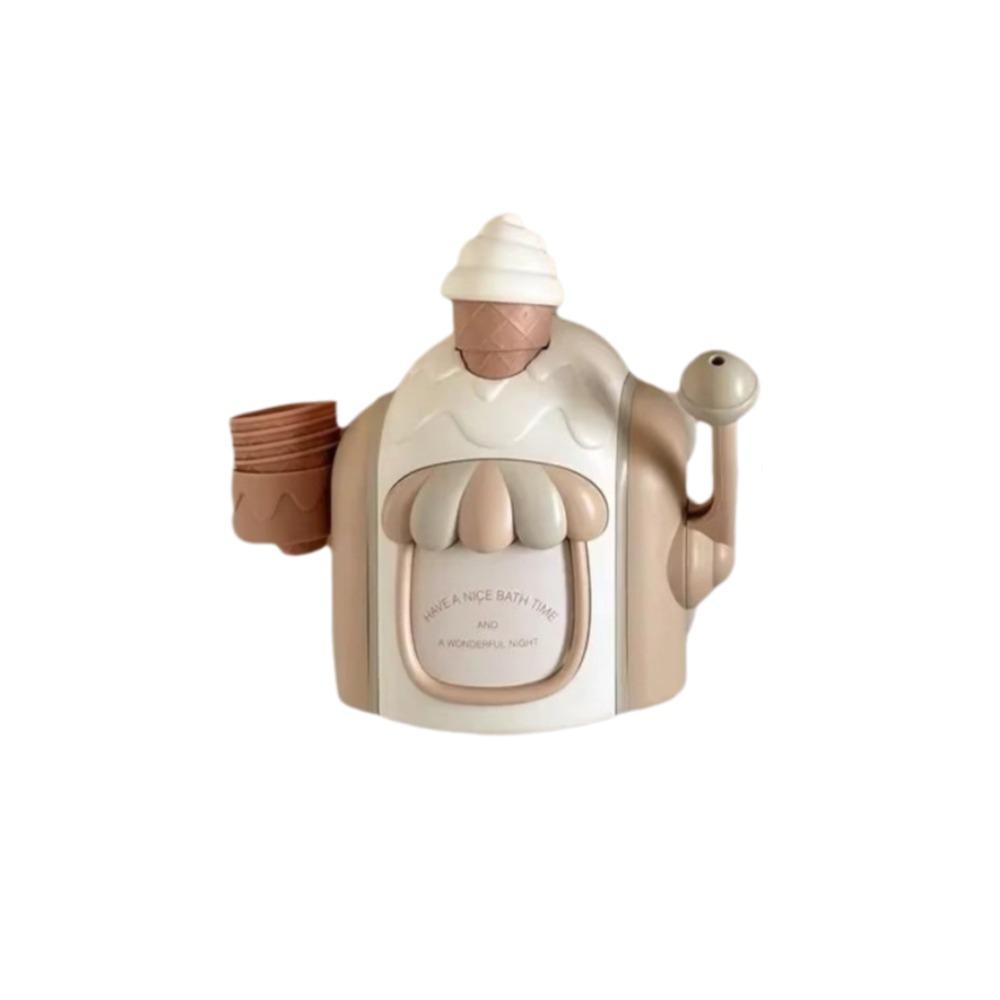 

Ice Cream Bubble Machine Cartoon Bath Toys Delicate Supplies Foam Machine Child Bathroom хаки