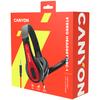 CANYON HSC-1 PC Headset Mic 2m Black - Red