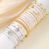 18pcs Bohemian Anklets for Women Retro Multi-Layered Star Heart Butterfly Pendants Anklets Summer Beach Cuban Link Jewelry Gifts