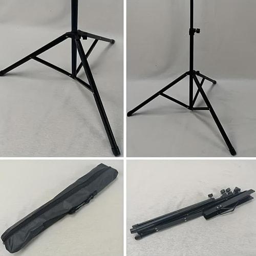 Wittner Tabletop Music Stand, Professional Multi-Purpose Folding Music Stand: Suitable for Guitar, Violin, and Drums, Includes Carrying Bag